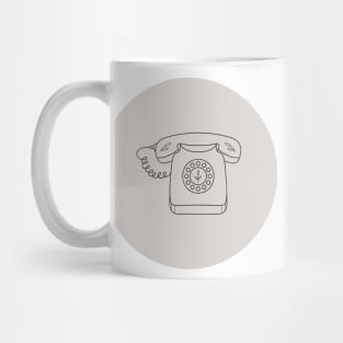 Retro Vintage Phone Mug